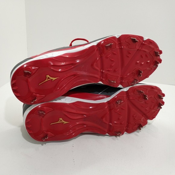 Mizuno 9 Spike Swagger 2 Low Metal Baseball Cleats Mens Sz 16 New No Box or Tags - Picture 10 of 12